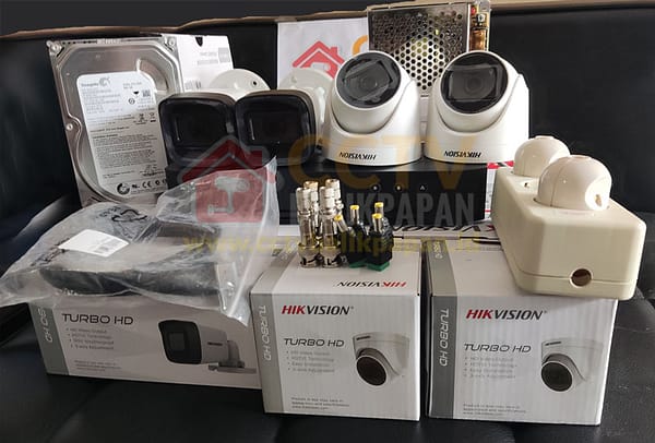 paket cctv hikvision 4 kamera
