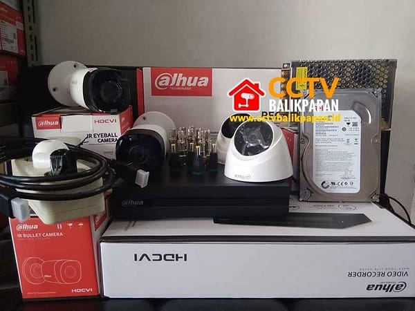 Paket cctv 4 kamera 5MP Dahua