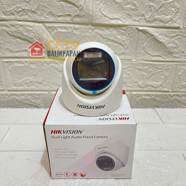 Hikvision DS 2CE76D0T LPFS 2MP Dual Light Audio Camera CCTV Indoor
