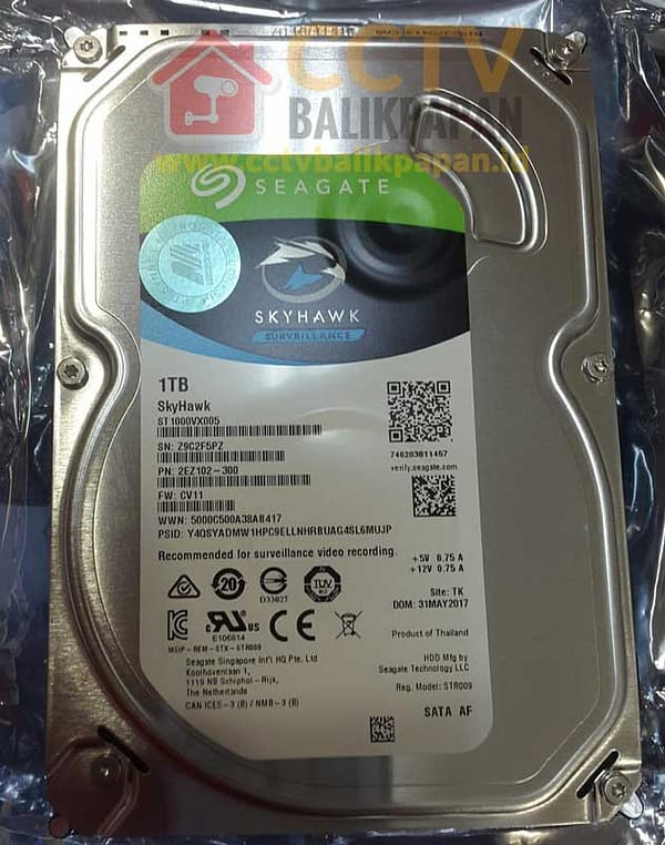hdd hardisk cctv seagate skyhawk 1tb 1000gb